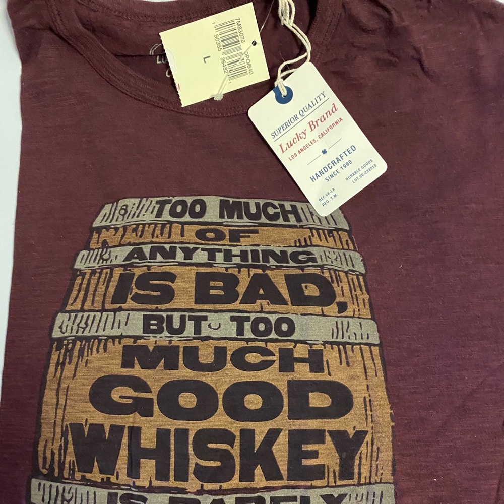 Lucky Brand Tee Shirt Handcrafted